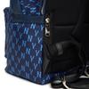 MLB Monogramm Serie NY Yankees Pendler Vintage Blumendruck Polyester Rucksack Unisex Rucksack Dunkelblau 3ABKM012N-50NYL