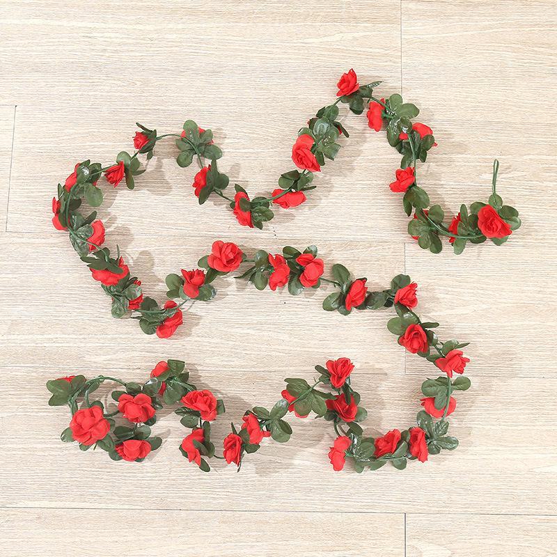 45 Rose Vine Artificial Silk Flowers - Decorative Simulation Vines