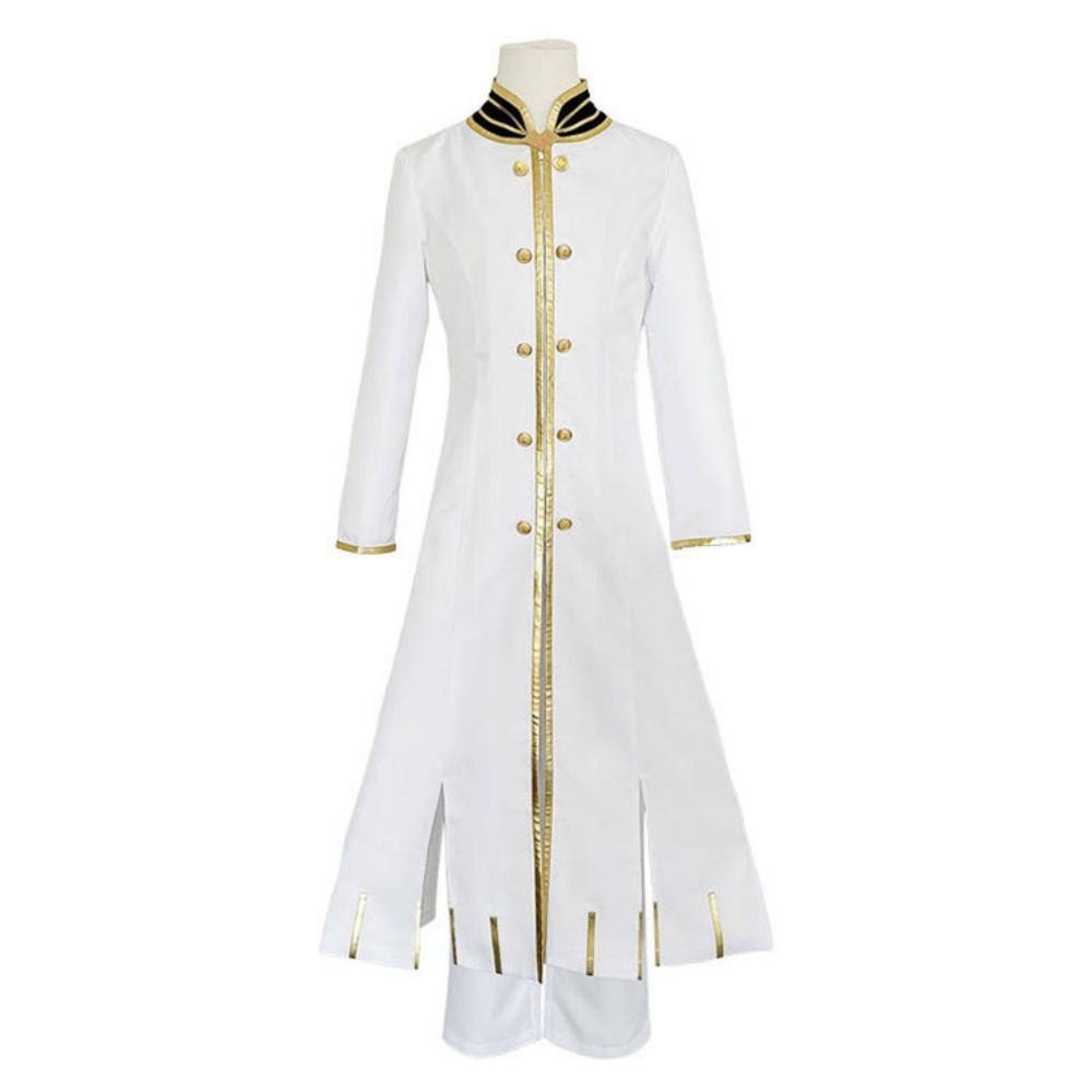 Regulus Corneas Kostium Cosplay Re:ZERO Starting Life in Another World Regulus Corneas Biały Mundur Anime Pełny Zestaw Halloween