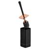 Brosse de toilette à long manche et support Brosse de nettoyage de toilette murale Nettoyage sans impasses Kit de nettoyage Outils de nettoyage de toilette