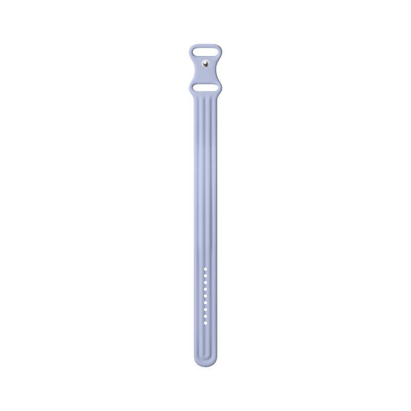 Scratch-resistant Wear-resistant Silicone Sport Strap Fit for Fitbit Air Adjustable Wristband for Gym Hiking Cycling