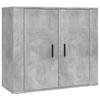 Vidaxl Tall Cabinet, Concrete Grey