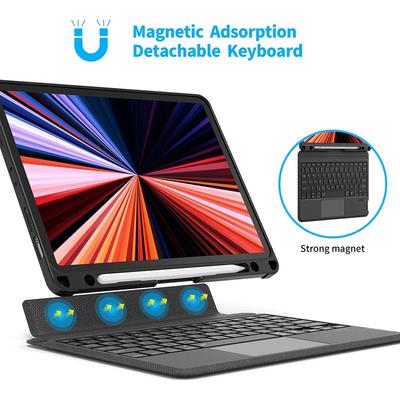 Wireless Bluetooth Keyboard for IPad Pro 12.9 11 Air 3 4 5 10.9 10.5 10.2 Tablet 2021 2020 Magnetic Detachable Keyboard Cover