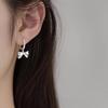 Trendy Bowknot Hoop Earrings: Elegant, Versatile Niche Ear Cuff for Women