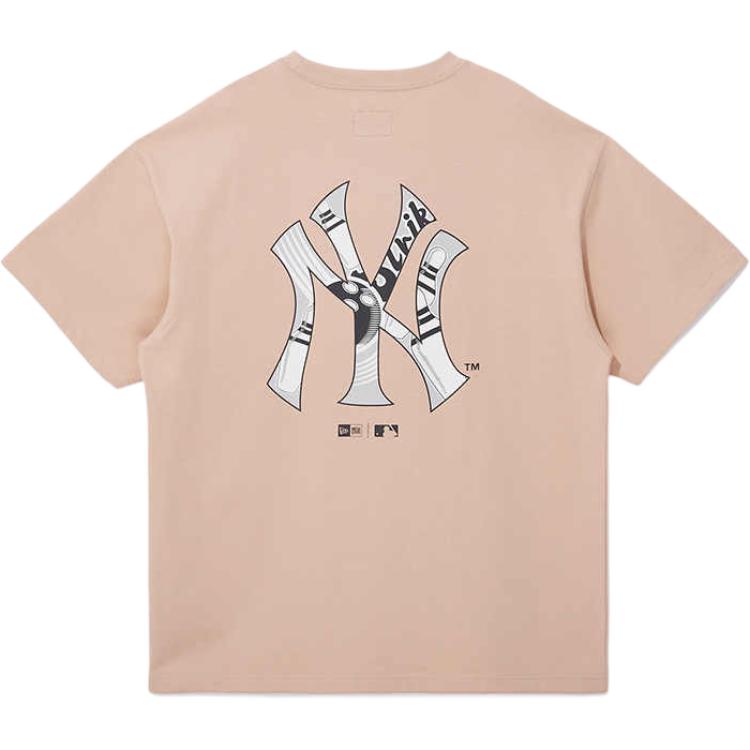 New Era Graduation Celebration Series MLB New York Yankees Loose Fit Casual Unisex Crew Neck Letter Print Short Sleeve T-Shirt Unisex T-Shirt 14529249