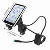 5 Pin Electric Bicycle LCD Display E-bike LCD Display Control Panel  Scooter Accessories