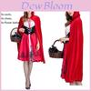 Enchanting Women Halloween Cosplay Witch Sorceress Dress Inspired By Little Red Riding Hood