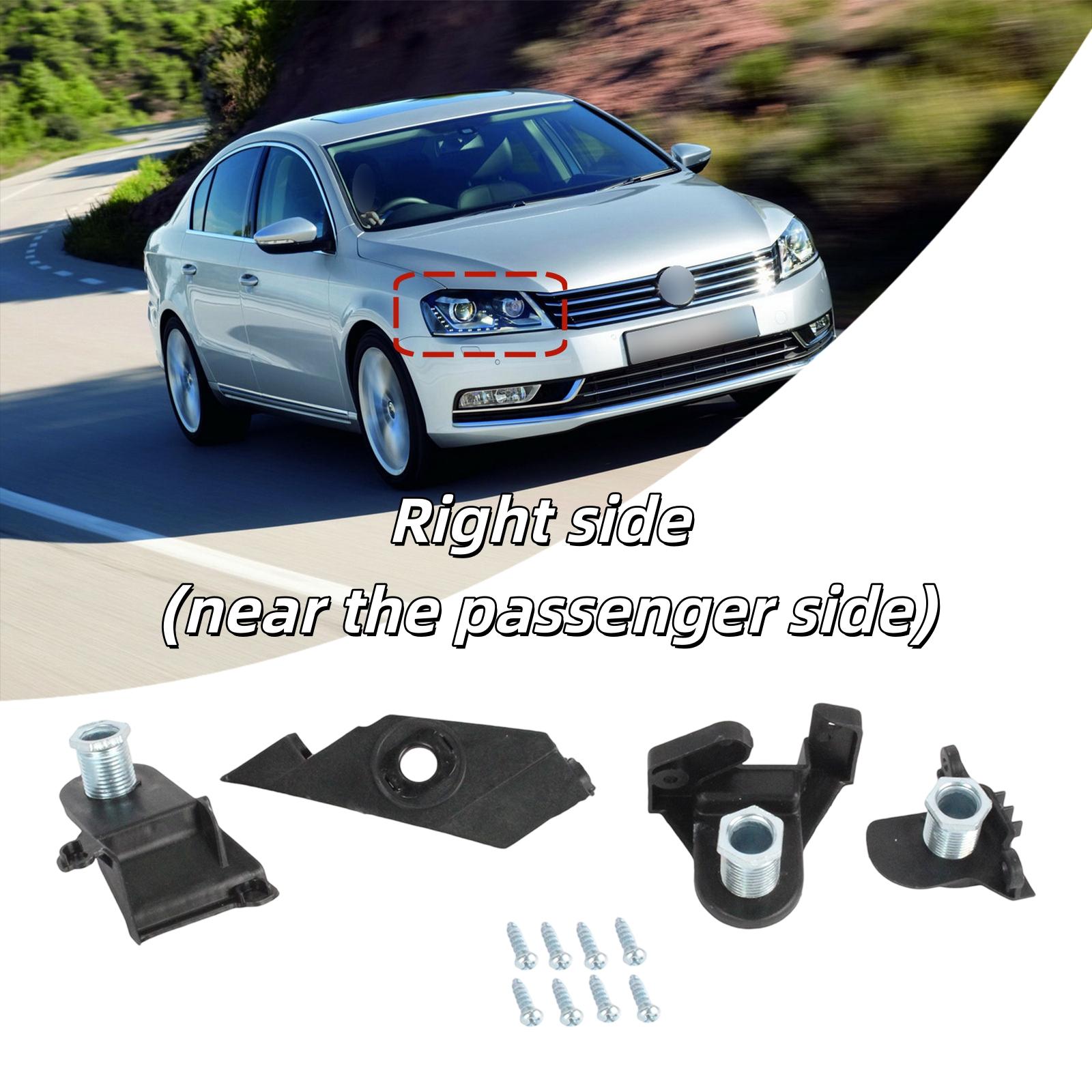 

Ремонтний комплект передньої фари для VW Passat B7 2011 2012 2013 2014 an Версія Автомобільні аксесуари Гвинт 3AA998225 3AA998226 1 right side