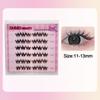 6 Rows Self Adhesive Eyelashes No Glue Individual Lashes High Quality Soft Idol Lash Clusters