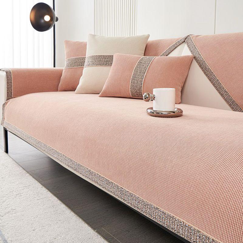 

Чехол для дивана в современном стиле из высококачественного полиэстера, нескользящий, подходит для домашних животных, цельный защитный чехол для дивана — подходит для кресел, двухместных диванов, 3- и 4-местных диванов 90*90cm