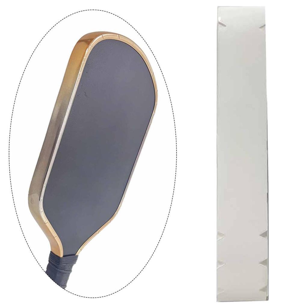 76cm Pickleball Paddle Protective Edge Tape TPU Clear Paddles Head Edges Guard Protector Head Sticker for Pickleballs Accessorie