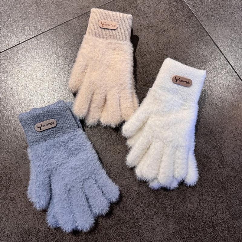 Winter Fashion Knit Gloves For Womens Cold Weather Comfort