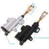 Black Silver Aluminium Alloy Universal Rear Brake Master Cylinder Caliper Pump for Motorcycle Pit Dirt Bike ATV