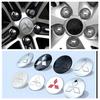 4pcs 58mm 60mm 81mm Car Wheel Center Cap Hub Covers Badge Accessories For Outlander Lancer 10 9 ASX RALLIART Eclipse