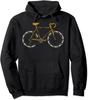 Funny Bicycle Anatomy Hoodie Gift For Bike Lovers Unisex Hooded Sweatshirt