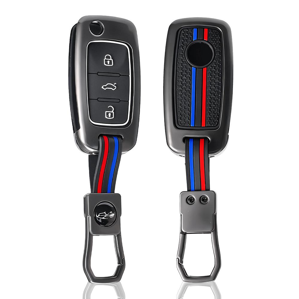 Car Key Cover Fob Case Shell Bag For Volkswagen Vw Polo Tiguan Golf Jetta Beetle Eos Scirocco Sharan Accessories