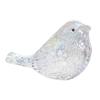 Artistic Glass Bird Figurine Collectible Crystal Desk Decoration For Bird Enthusiasts