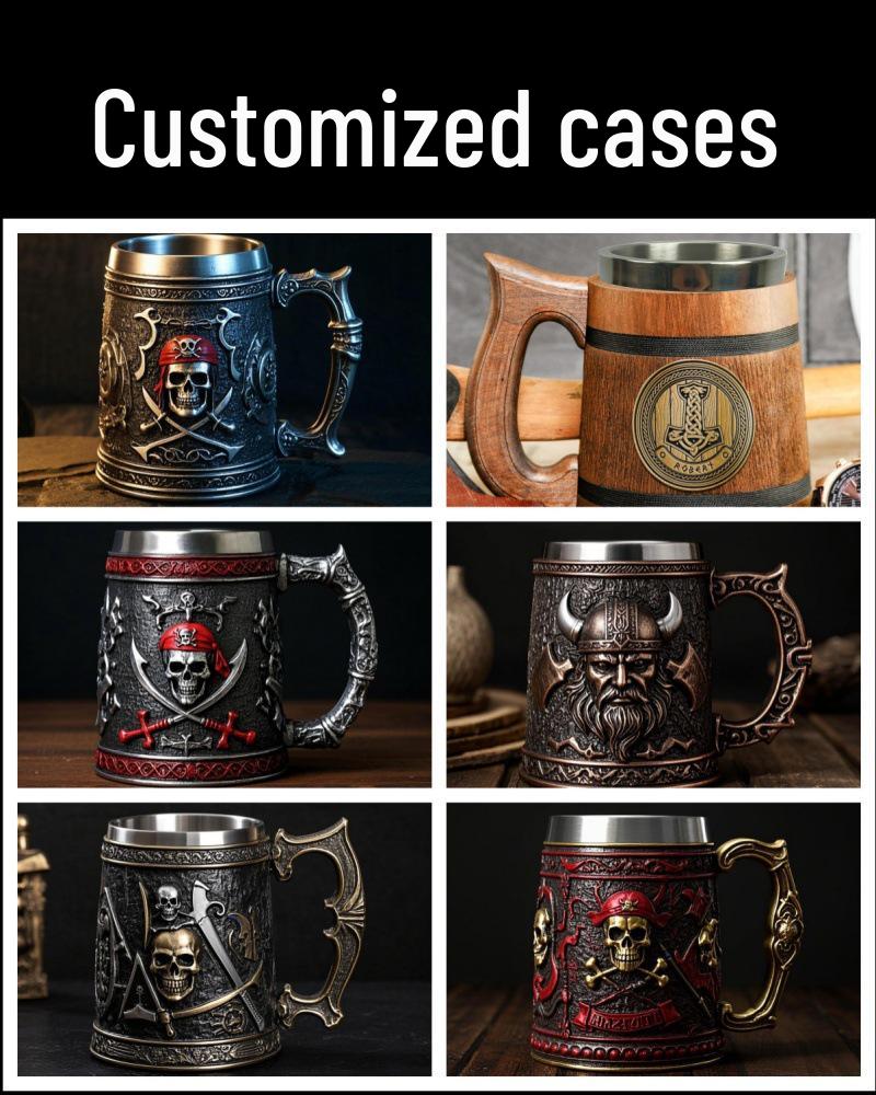 Baphomet Dämon Kelch Tasse - Große Gehörnte Kaffeetasse