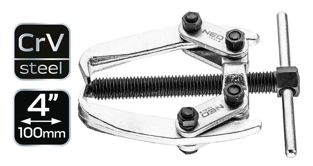 Two-arm puller 4"