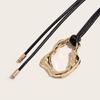Tie Waist Belt Chain Skinny Belt for Casual Costume Belt for Jeans Dress