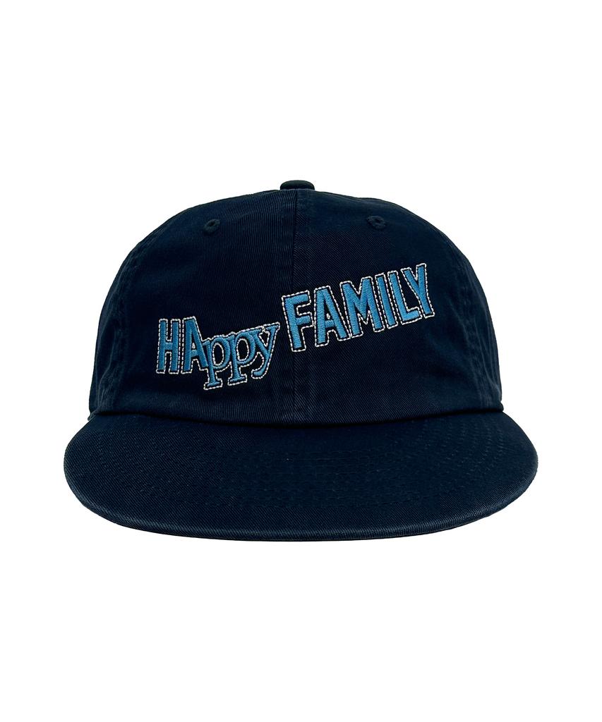 Yunibeoseugameonteu Happy Family Washed Cap_Navy