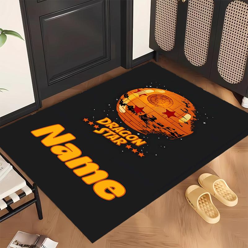 Dragon Ball (19) Personalisierter Name Büro Teppich Stilvolle Dekoration für Wohnzimmer Schlafzimmer Küche