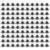 100pcs ABS Drip Emitter Uniform Flow Rate Fits 1/4 Inch Watering Tubing Irrigation Drip Emitter 2 L/H / 4 L/H / 8 L/H