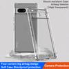 IMAK For Google Pixel 7a Clear Soft TPU Phone Case Airbag Anti-Fall Shockproof Cover