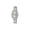 STANDARD Series ENTICER Series Business Quartz Movement Stainless Steel Strap Japanese and Korean Watch Women's Watch Silver Dial LTP-1129A-7A