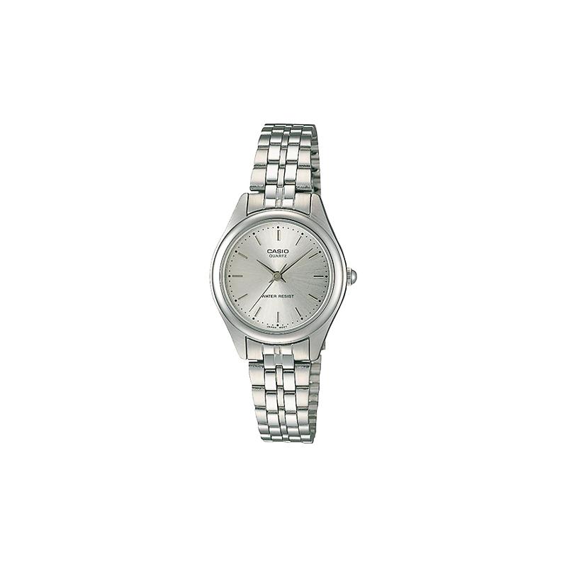 

Casio STANDARD Series ENTICER Series Business Quartz Movement Stainless Steel Strap Japanese and Korean Watch Women s Watch Silver Dial LTP-1129A-7A серебряный