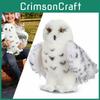 Adorable Wizard Snowy Owl Plush Toy Soft Stuffed Doll For Kids Christmas Gift