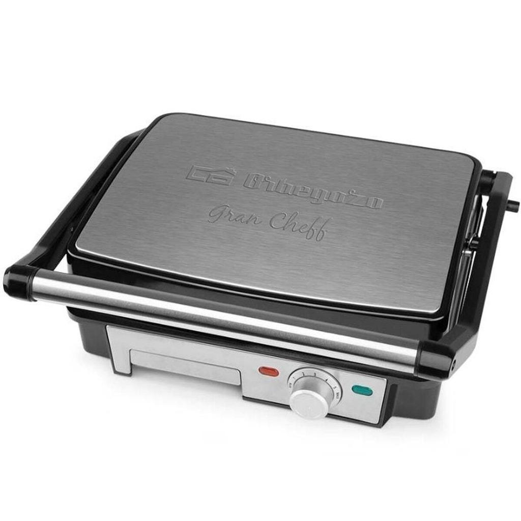 Grill hotplate Orbegozo GR 4570 Black 2200 W 29 x 23 cm