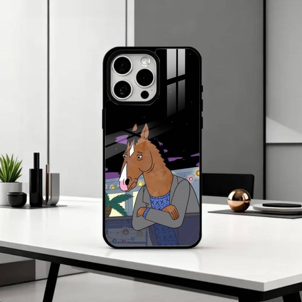 S-Sad B-BoJack Horseman Phone Case For iPhone17,16,15,14,13,12,11 Plus,Pro Max Magnetic For Magsafe Wireless Charging