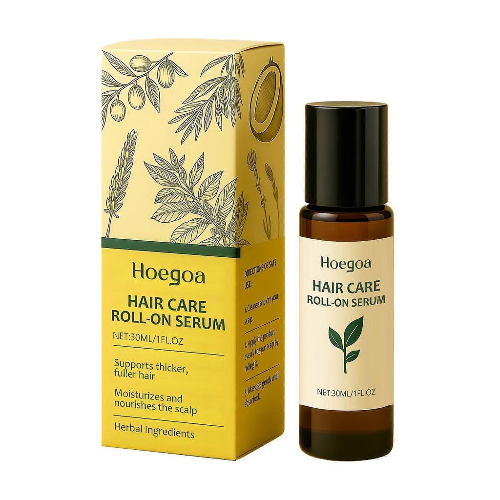 Hoegoa Moisturizing Hair Care Roll-On Essence Gently Nourishes Hair, Making It Moist And Smooth. It Is A Daily Hair Care Essence