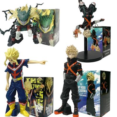 Anime My Hero Academia Action Figure Set All Might Midoriya Bakugo PVC Collectible Figurines Christmas Gifts For Fans
