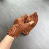 Motorcycle Riding Gloves Leather Motorcycle Riding Protective Gear Cowhide Full-Finger Anti-Slip Gloves