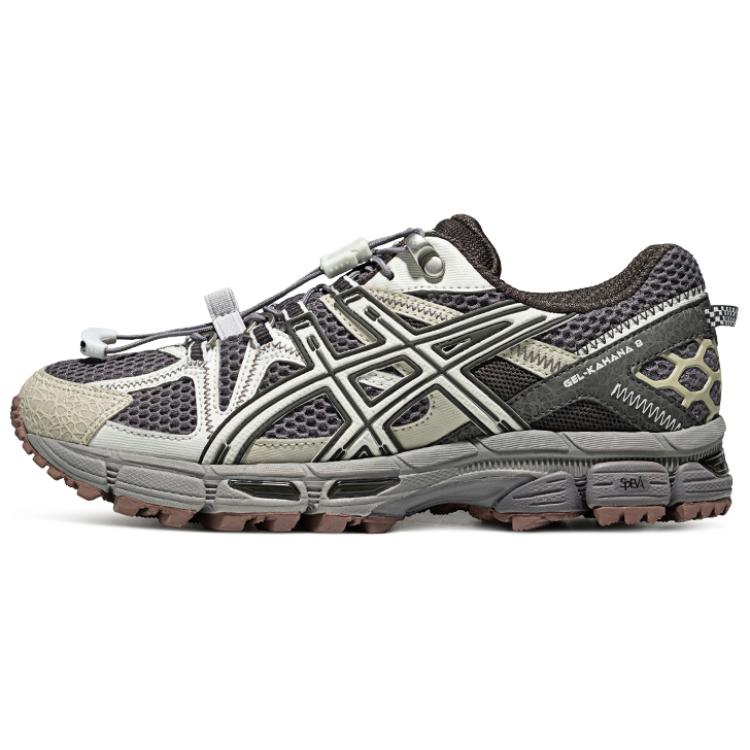 Asics Gel-Kahana 8 Comfortable Versatile Durable Breathable Rebound Low-Top Trail Running Shoes Women Sneaker Gray Silver 1012B634-022