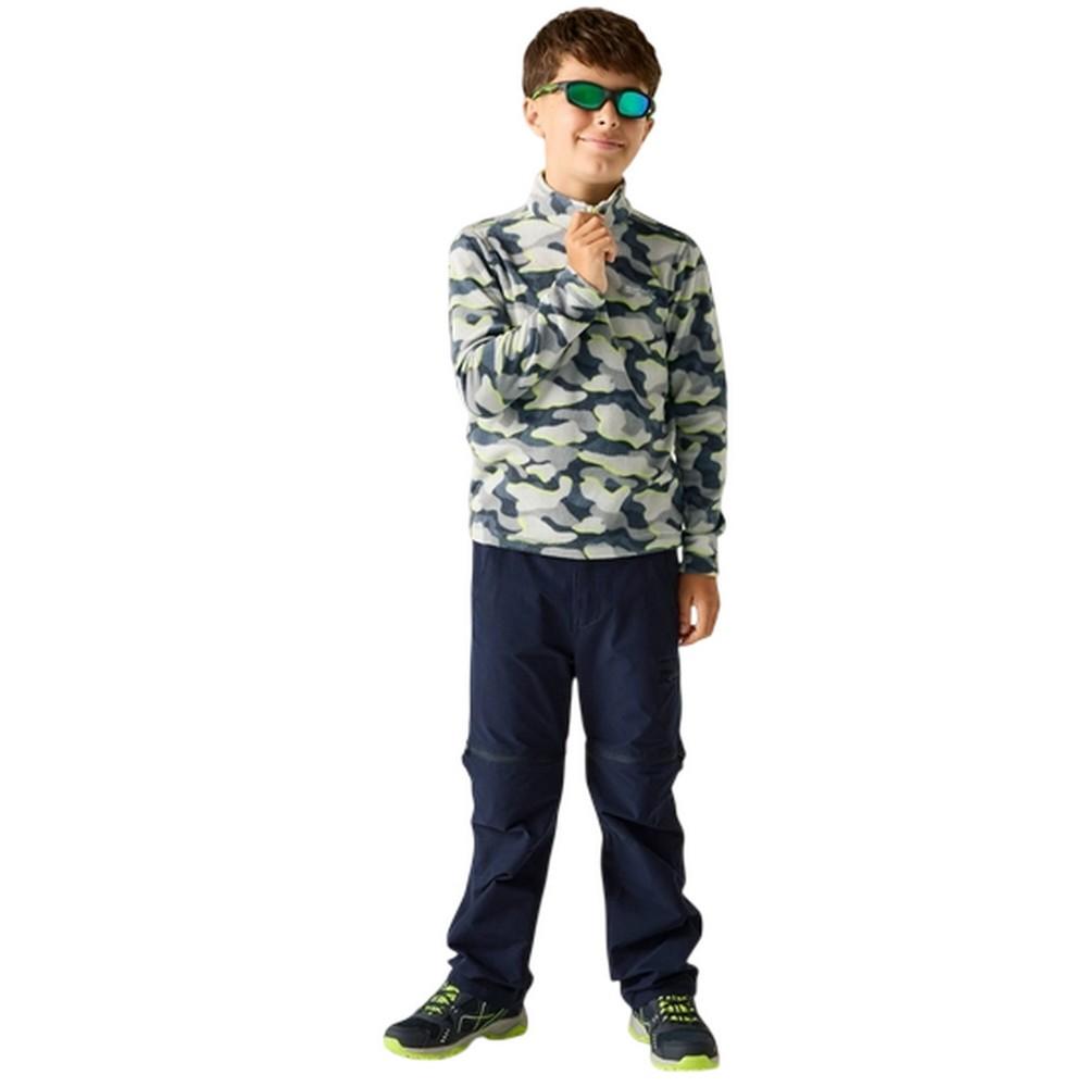 Regatta Childrens/Kids Hot Shot II Camo Fleece Top