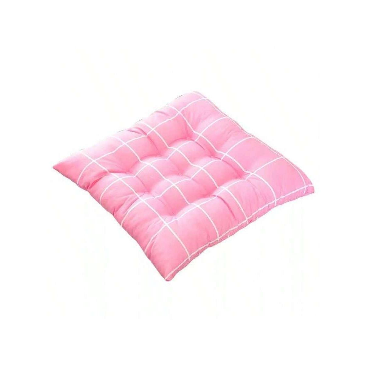 Printed plaid pillow, suitable for living rooms, bedrooms, offices and other places 40x40cm