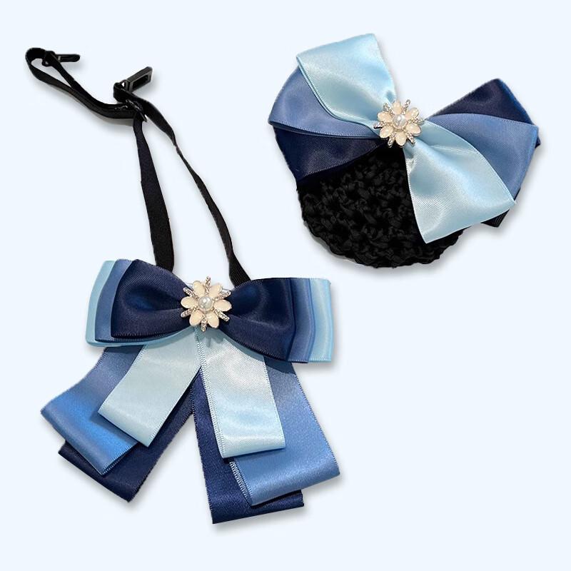 Professional Hairnet & Bow Tie Set One Size
