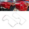 2 Stück Heckleuchten-Rahmenverkleidungen Chrom-Dekoration Ersatz für Chevrolet Silverado 1500 2020