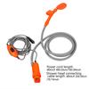DC 12V Portable Car Shower Set Travel Camping Shower Heads Outdoor Handheld Shower Cleaning Tool