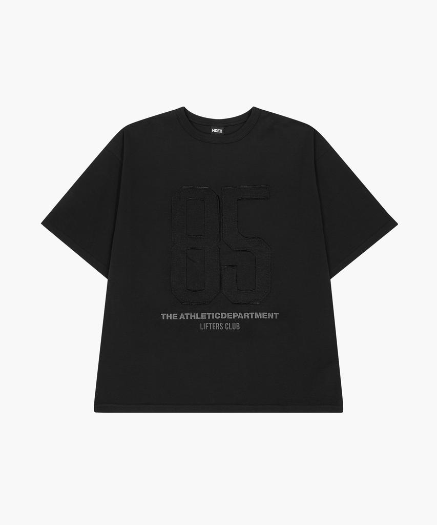 HDEX Crack Applique Oversized Short Sleeve (Black)