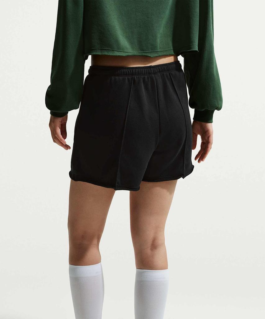 NIKE Sportswear Chill Terry Mid-Rise French Terry Shorts W - Black:Sale / Ii3981-010