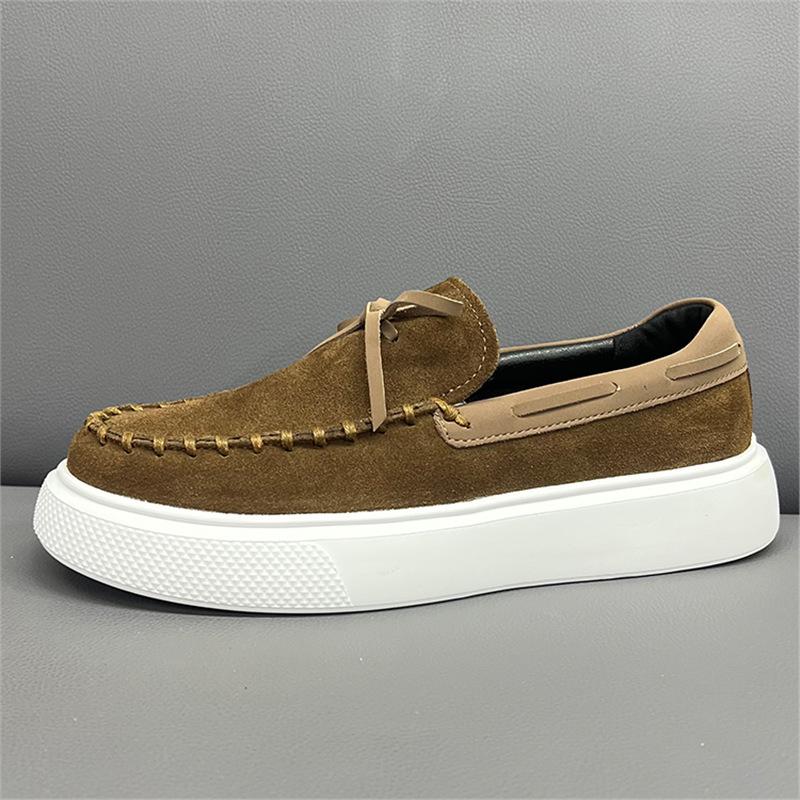 High-end Anti-fur Loafer Beanie Shoes Lazy Summer Breathable Leisure Board Bc