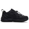 Nike Air Monarch 4 Low Top Chunky Sneakers Unisex Black 415445-001(Team1621-1.1)