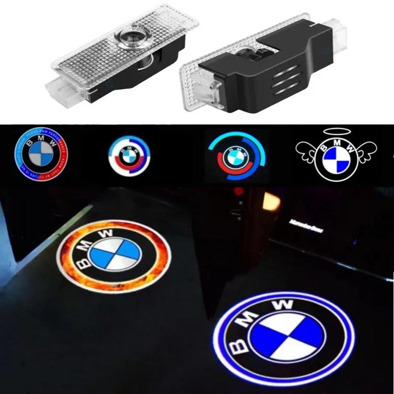 2/4 Pezzi lampada di benvenuto a LED per portiera d'auto è adatta Per BMW E90E91E92E93E60E61F10f07E63E64F12f3F30E87 lampada decorativa. accessori per auto