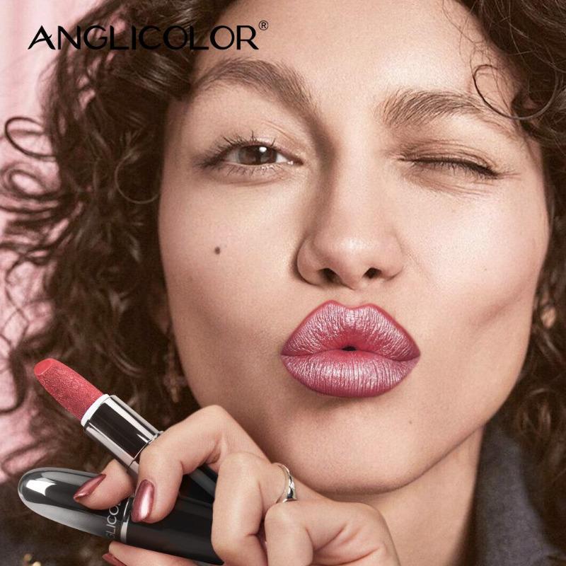 Carved Shiny Lipstick Pearl Lipstick Non-Stick Cup Long-lasting Moisturizing Lip Balm Non-Fading Glitter Lip Balm Contains No Preservatives
