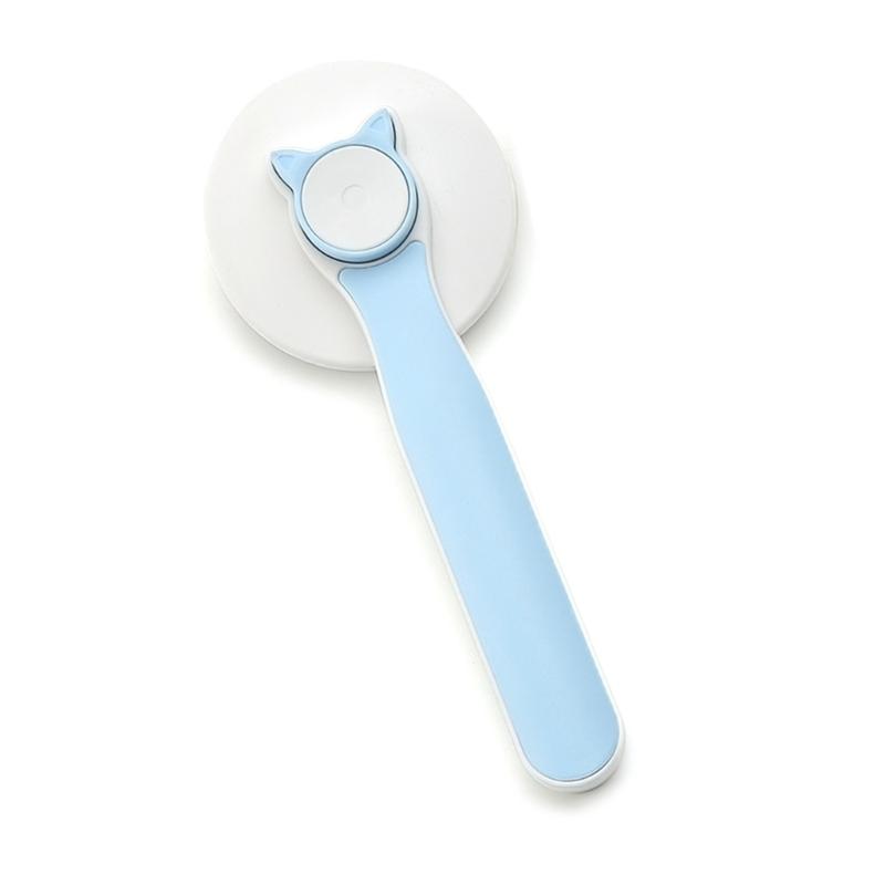 Cat-shape Self Cleaning Brush for Dogs & Cats Pet Grooming Tool Gentle Remove Undercoat Shedding Mats and Tangled Hair
