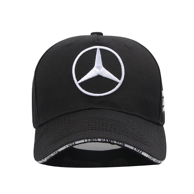 CRX1 Car Outdoor Sport Visor Cap Embroidery Baseball Casual Cap For Mercedes Benz AMG C200 C300 W108 W124 W126 W168 W169 W176 Sticker
